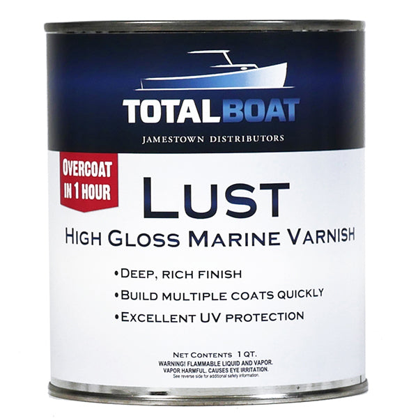 Lust Rapid Recoat Marine Spar Varnish