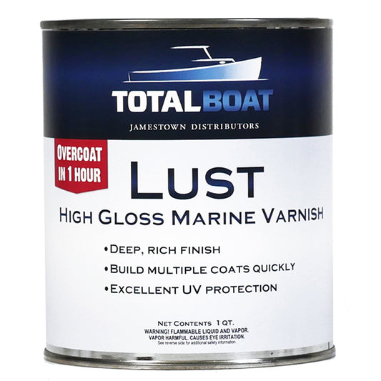 Lust Rapid Recoat Marine Spar Varnish