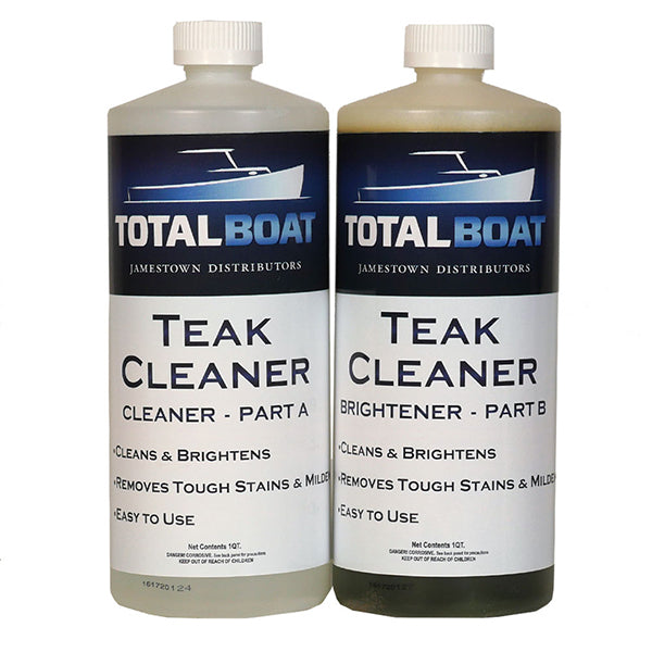 2-Part Teak Wood Cleaner and Brightening System