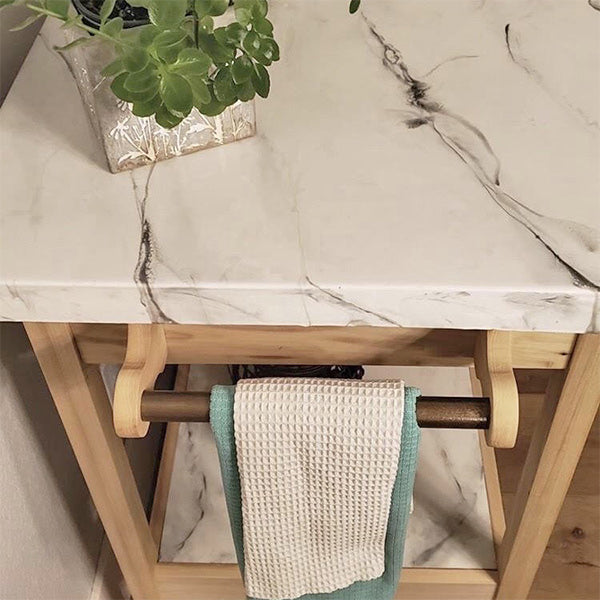 Epoxy White Marble Effect Countertop Kit