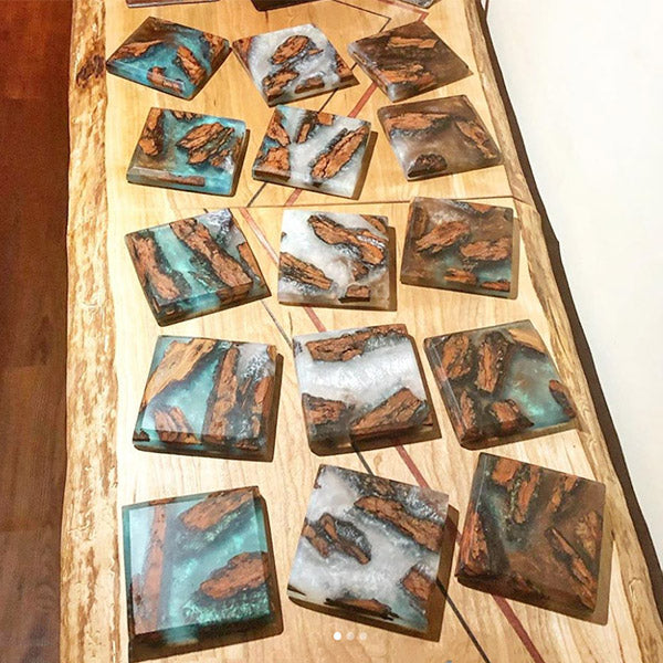 Epoxy Coasters Project Kit
