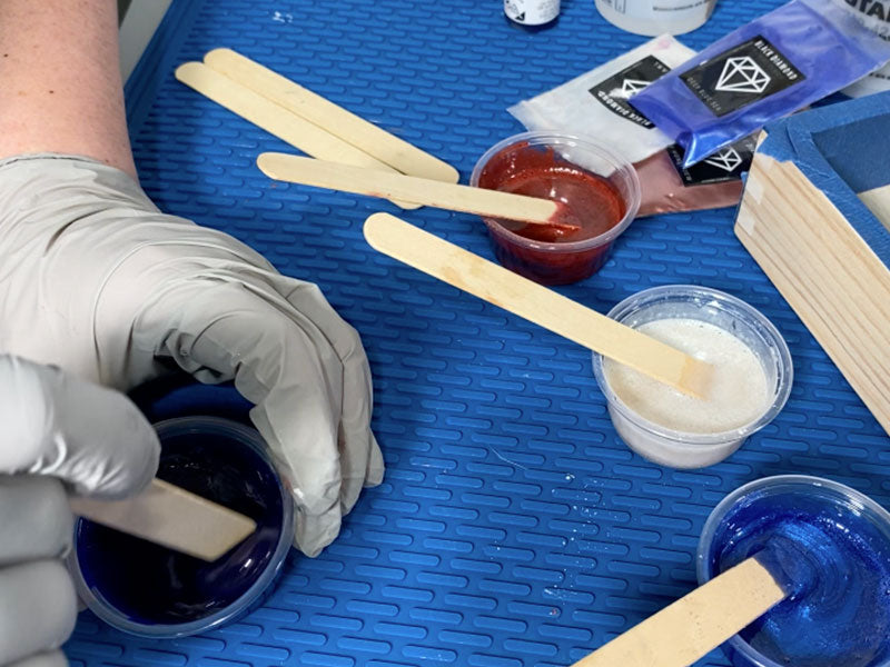 Epoxy Patriotic Serving Tray Mini Kit