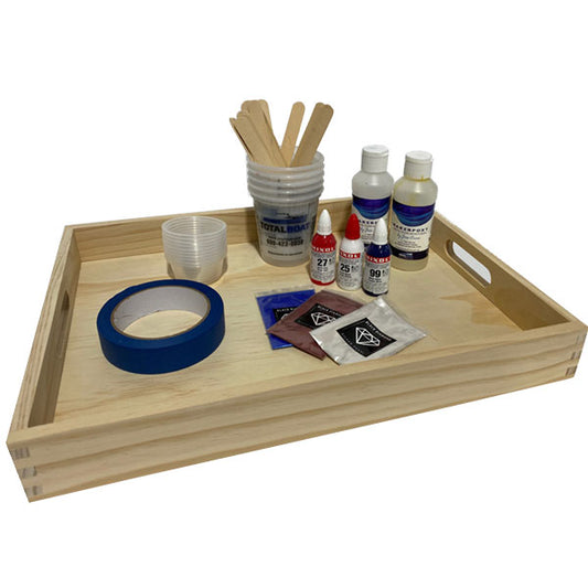 Epoxy Patriotic Serving Tray Mini Kit