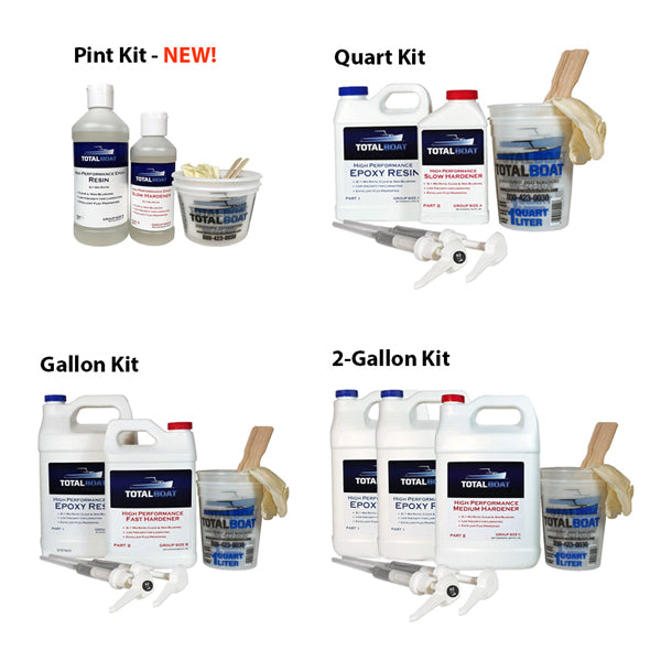 Clear High Performance Epoxy Kits
